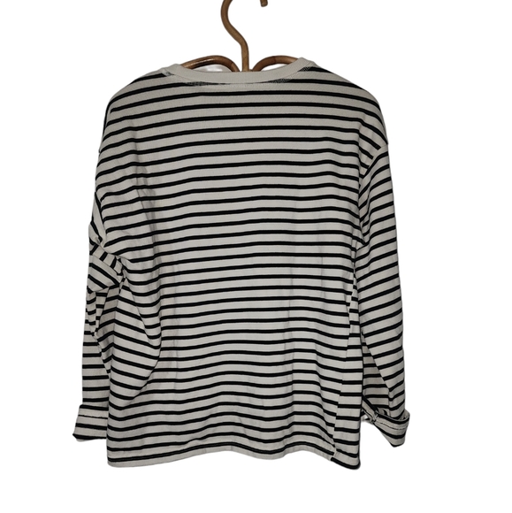 Zara Black and white striped sweater - Picture 2 of 6
